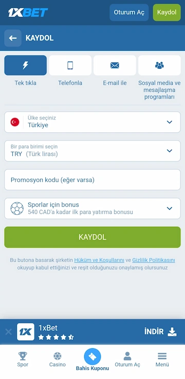 1xbet giriş ve kayıt ekranı - 1xbet giriş