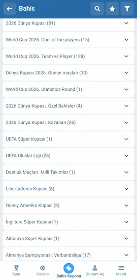 1xbet futbol bahisleri ve popüler futbol ligleri turnuva listesi